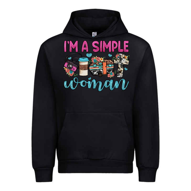 I'm A Simple Woman Urban Hoodie by JahusDesignShop | Teevron