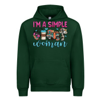 Forest Green i'm a simple woman Urban Hoodie - JahusDesignShop