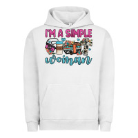 Pigment Lunar Rock i'm a simple woman Urban Hoodie - JahusDesignShop
