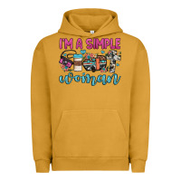 Pigment Peanut Butter i'm a simple woman Urban Hoodie - JahusDesignShop