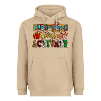 Mushroom christmas spirit activate Heavyweight Hoodie - AdoDesignShop