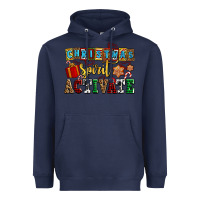 Navy christmas spirit activate Heavyweight Hoodie - AdoDesignShop