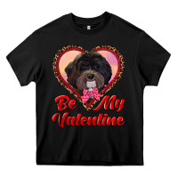 Black be my valentine Heavy Core Tee - RanaPortraitStore