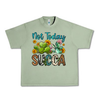 Oil Green not today succa Urban Heavy Tee - OliviaCreatesArt