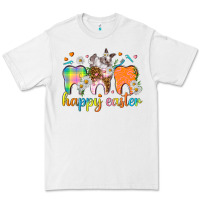 White Happy Easter Dental Easter Day Premium Tee - HowdyJamesFarm