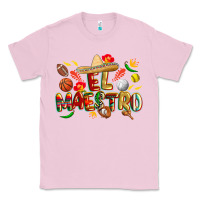 Bubblegum Pink cinco de mayo el maestro Classic Tee - CowGirlArtShop