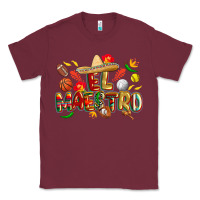 Burgundy cinco de mayo el maestro Classic Tee - CowGirlArtShop