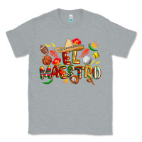 Heather Grey cinco de mayo el maestro Classic Tee - CowGirlArtShop