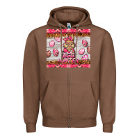 Chestnut easter pink camouflage egg hunter  bunny Zipper Hoodie - BarkalooDesign