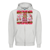 Dove Grey easter pink camouflage egg hunter  bunny Zipper Hoodie - BarkalooDesign