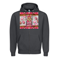 Smoke easter pink camouflage egg hunter  bunny Zipper Hoodie - BarkalooDesign