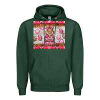 Sports Green easter pink camouflage egg hunter  bunny Zipper Hoodie - BarkalooDesign