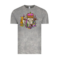 Cloud Rock charolais mardi gras Vintage Tee - OliviaCreatesArt