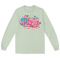 Matcha American Nurse Long Sleeve Tee - FaDigitalArtStudio