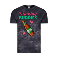 Cloud Black Drinking Buddies Vintage Tee - Jasminsmagicworld