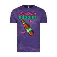 Cloud Purple Drinking Buddies Vintage Tee - Jasminsmagicworld