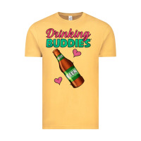 Vintage Mustard Drinking Buddies Vintage Tee - Jasminsmagicworld
