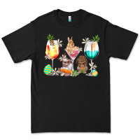 Black Easter wine glasses Easter Day Premium Tee - HowdyJamesFarm