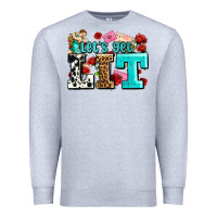 Heather Grey valentines day lets get lit Premium Sweatshirt - AdoDesignShop