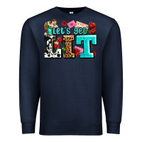 Navy valentines day lets get lit Premium Sweatshirt - AdoDesignShop