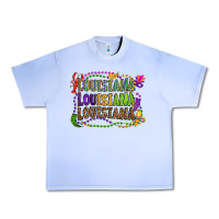 Grape Ice louisiana louisiana louisiana mardi gras Urban Heavy Tee - OliviaCreatesArt