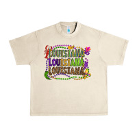 Sandshell louisiana louisiana louisiana mardi gras Urban Heavy Tee - OliviaCreatesArt