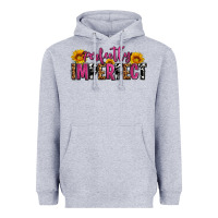 Heather Grey perfectly imperfect Heavyweight Hoodie - AdoDesignShop
