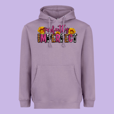 Perfectly Imperfect Heavyweight Hoodie Designed By Adodesignshop