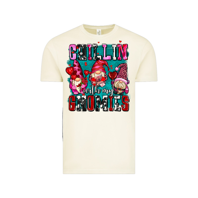 Chillin With My Gnomies Olivia Vintage Tee by OliviaCreatesArt | Teevron