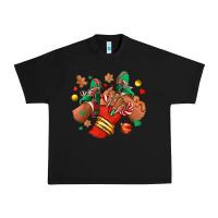 Black Christmas black girl sneakers Urban Heavy Tee - RanaPortraitStore