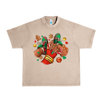 French Oak Christmas black girl sneakers Urban Heavy Tee - RanaPortraitStore
