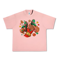 Christmas Black Girl Sneakers Urban Heavy Tee | Teevron