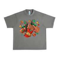 Tornado Christmas black girl sneakers Urban Heavy Tee - RanaPortraitStore