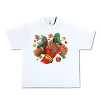 White Christmas black girl sneakers Urban Heavy Tee - RanaPortraitStore