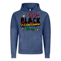 Vintage Denim It's the black excellence for me Vintage Hoodie - FaDigitalArtStudio