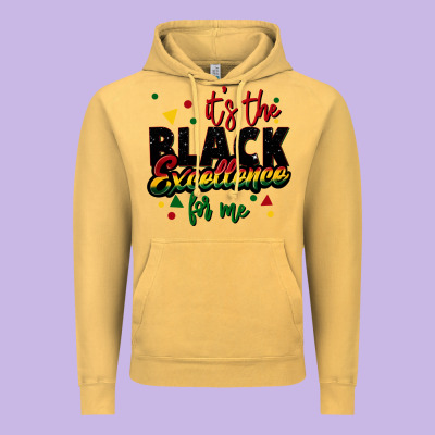 It's The Black Excellence For Me Vintage Hoodie Designed By Fadigitalartstudio