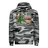 Slate Camo merry Christmas tree western Premium Hoodie - CowhideDigitalArt