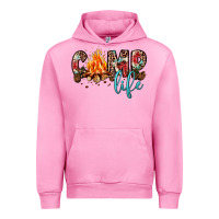 Fuchsia Pink camp life Urban Hoodie - JahusDesignShop