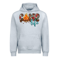 Heather Grey camp life Urban Hoodie - JahusDesignShop
