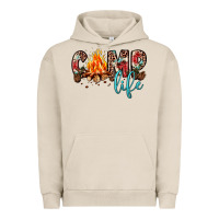 Pigment French Oak camp life Urban Hoodie - JahusDesignShop