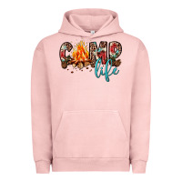 Pigment Salmon camp life Urban Hoodie - JahusDesignShop