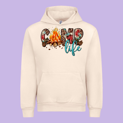 Camp Life Urban Hoodie Designed By Jahusdesignshop