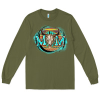 Army Green Aztec mom Mother's Day Long Sleeve Tee - FaDigitalArtStudio