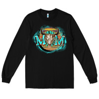 Black Aztec mom Mother's Day Long Sleeve Tee - FaDigitalArtStudio