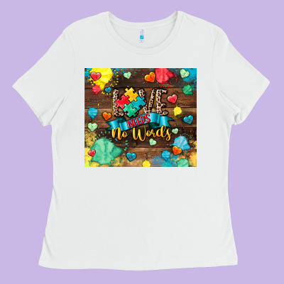 Love Needs No Words Ladies Tee Designed By Cowgirlartshop