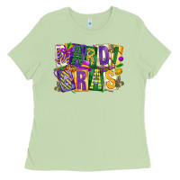 Matcha mardi  gras Ladies Tee - CowGirlArtShop