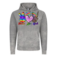 Cloud Rock Peace love rock Vintage Hoodie - FaDigitalArtStudio