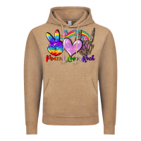 Vintage Coffee Peace love rock Vintage Hoodie - FaDigitalArtStudio