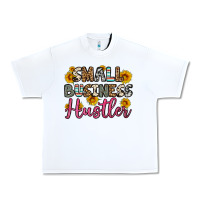 White small business hustler Urban Heavy Tee - OliviaCreatesArt