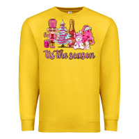 Lemon tis the season pink christmas Premium Sweatshirt - AdoDesignShop